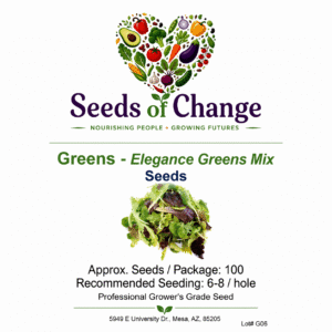 Greens  Elegance  Mix  seeds