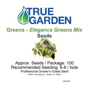 Greens  Elegance  Mix  seeds